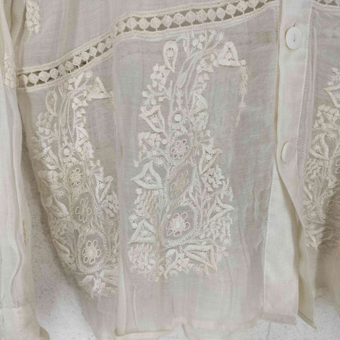 THE MITESH 25SS Sheer embroidery SH select レディース F