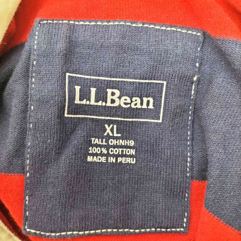 エルエルビーン L.L.Bean ボーダーラガーシャツ メンズ JPN:XL