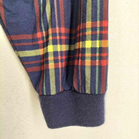 アイゾッド IZOD ブランド刺繍 チェック柄 ナイロン プルオーバー メンズ import:L