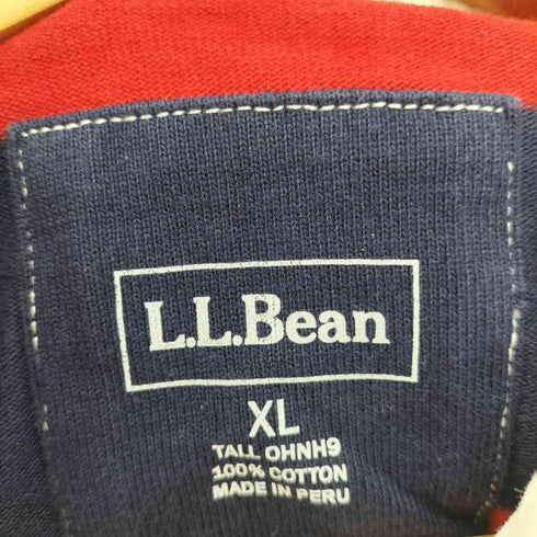 エルエルビーン L.L.Bean ボーダーラガーシャツ メンズ JPN:XL