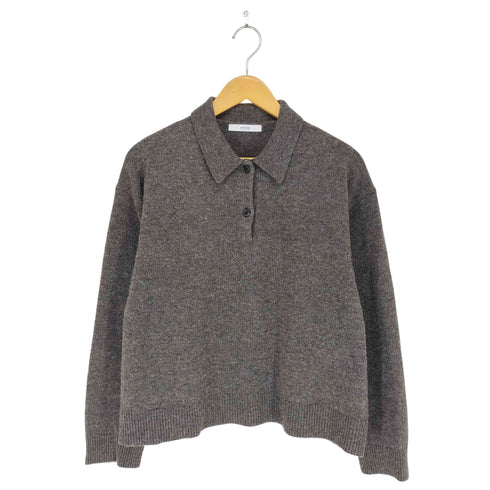 ジャーナルスタンダードレリューム JOURNAL STANDARD relume 25AW ニットポロシャツ レディース F