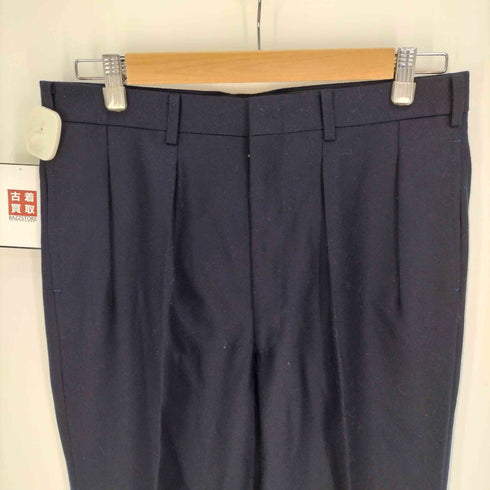 LEGPOINT 2タック インタック ウールスラックス 裾ダブル YZIP メンズ 82