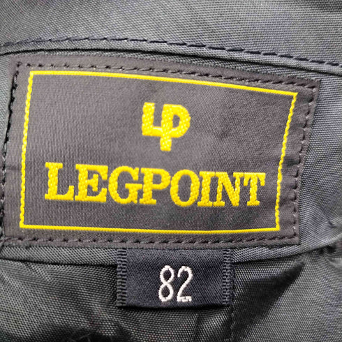LEGPOINT 2タック インタック ウールスラックス 裾ダブル YZIP メンズ 82