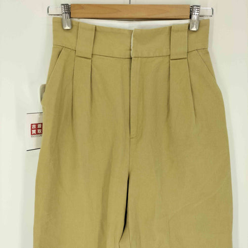 ケイビーエフ KBF 24SS チノタックWIDEパンツ レディース JPN:36