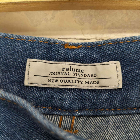 ジャーナルスタンダードレリューム JOURNAL STANDARD relume 1タックワイドデニムパンツ レディース 36