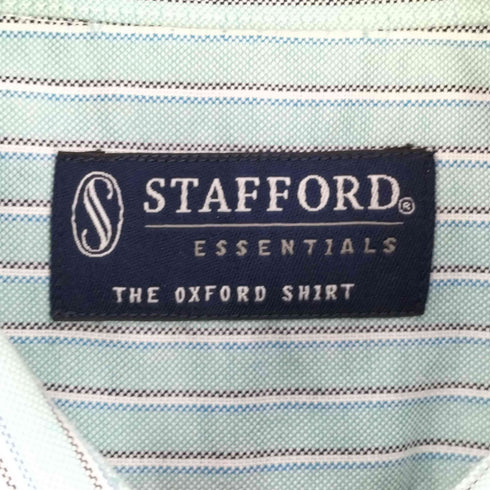 スタッフォード STAFFORD THE OXFORD SHIRT ストライプ BD シャツ メンズ 18