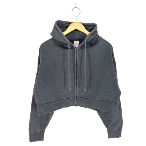 ヘルスニット Healthknit クロップドジップパーカー レディース FREE