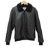 ザラ ZARA 襟ボア フェイクレザー ボンバージャケット メンズ import:S