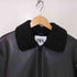ザラ ZARA 襟ボア フェイクレザー ボンバージャケット メンズ import:S