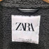 ザラ ZARA 襟ボア フェイクレザー ボンバージャケット メンズ import:S