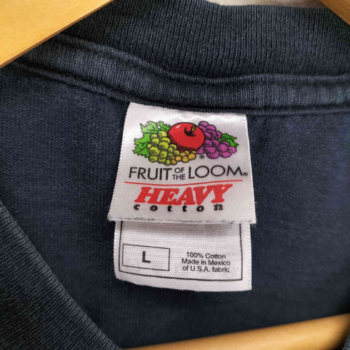 フルーツオブザルーム FRUIT OF THE LOOM 90-00S フロントプリント バンドTシャツ メンズ import:L