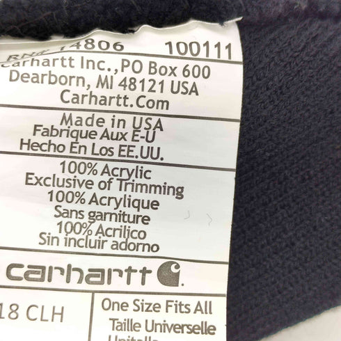 カーハート Carhartt アクリルニット ワッチ キャップ メンズ ONE SIZE