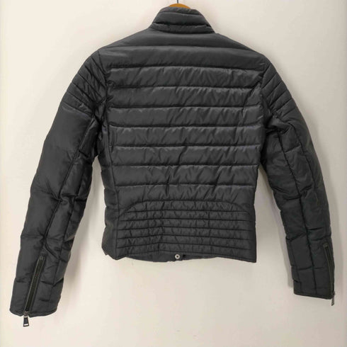 ポロラルフローレン POLO RALPH LAUREN 現行タグ ナイロン ライダース ダウン ジャケット ブルゾン レディース JPN:0