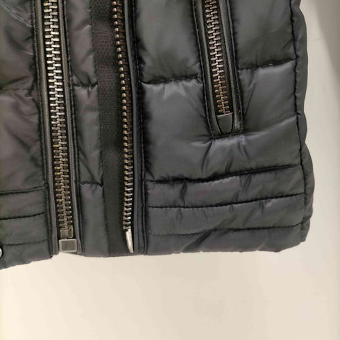 ポロラルフローレン POLO RALPH LAUREN 現行タグ ナイロン ライダース ダウン ジャケット ブルゾン レディース JPN:0