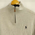 ポロバイラルフローレン Polo by RALPH LAUREN ハーフジップコットンセーター メンズ import:M