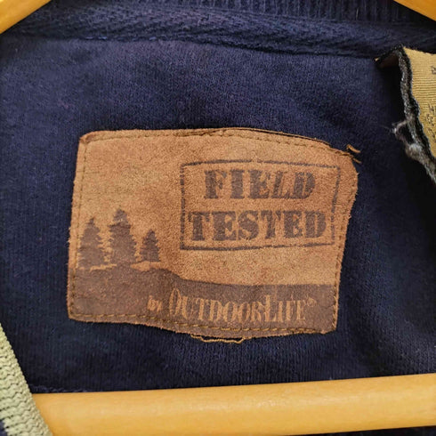 OUTDOORLIFE FIELD TESTED フロント刺繍クルーネックスウェット メンズ 3XL