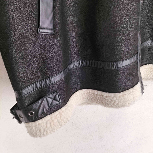 フォルクシー forksy. フェイクムートンジャケット レディース