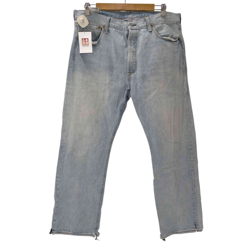 リーバイス Levis 501 オリジナルフィット 5ポケット アイスウォッシュ ストレート デニム パンツ メンズ W36L29