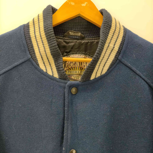 LEGENDARY PEERLESS 90S カナダ製 バーシティ ジャケット スタジャン メンズ 3XL
