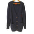 ヴィヴィアンウエストウッドレッドレーベル Vivienne Westwood RED LABEL Orb Stitch Big Knit Cardigan オーブ ロゴ ステッチ 刺繍 ローゲージ ビック ニット カーディガン レディース 00