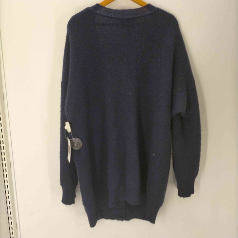 ヴィヴィアンウエストウッドレッドレーベル Vivienne Westwood RED LABEL Orb Stitch Big Knit Cardigan オーブ ロゴ ステッチ 刺繍 ローゲージ ビック ニット カーディガン レディース 00