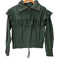 ヴィヴィアンウエストウッドレッドレーベル Vivienne Westwood RED LABEL Zip Up Frill Blouson Jacket タイプライター クロス ジップアップ フリル ブルゾン ジャケット レディース 00