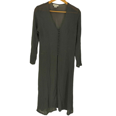 バナナリパブリック BANANA REPUBLIC レーヨンドット柄ワンピース レディース import:S