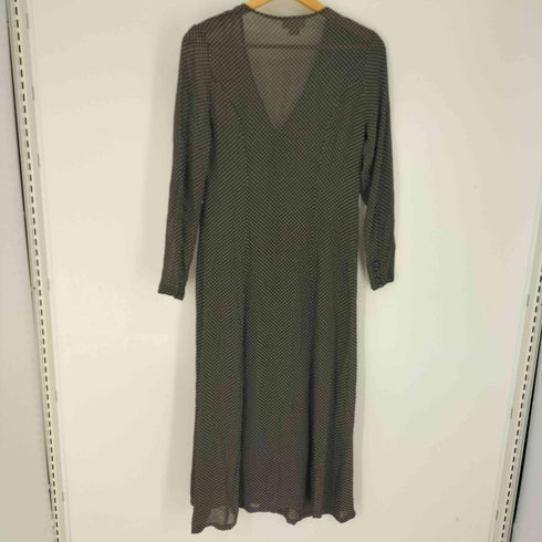 バナナリパブリック BANANA REPUBLIC レーヨンドット柄ワンピース レディース import:S