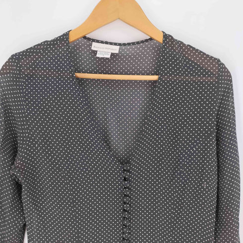 バナナリパブリック BANANA REPUBLIC レーヨンドット柄ワンピース レディース import:S