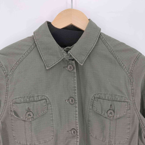 ポロジーンズ RL POLO JEANS CO. リップストップミリタリージャケット レディース import:L