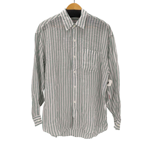 モンキータイム MONKEY TIME WASH CUPRO STRIPE SHIRT メンズ JPN:L