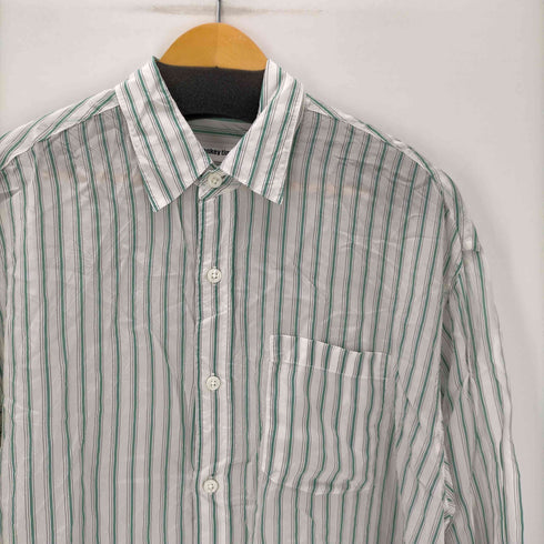 モンキータイム MONKEY TIME WASH CUPRO STRIPE SHIRT メンズ JPN:L