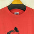 ヘインズ Hanes 袖裾シングルステッチ Tシャツ フェルト 両面プリント ベースボール メンズ import:L