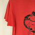 ヘインズ Hanes 袖裾シングルステッチ Tシャツ フェルト 両面プリント ベースボール メンズ import:L