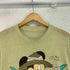 キャラクタープリントTシャツ 袖シングルステッチ メンズ