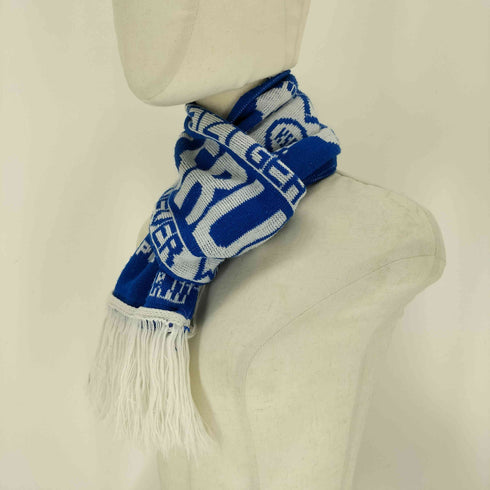 サッカーマフラー フリンジ メンズ