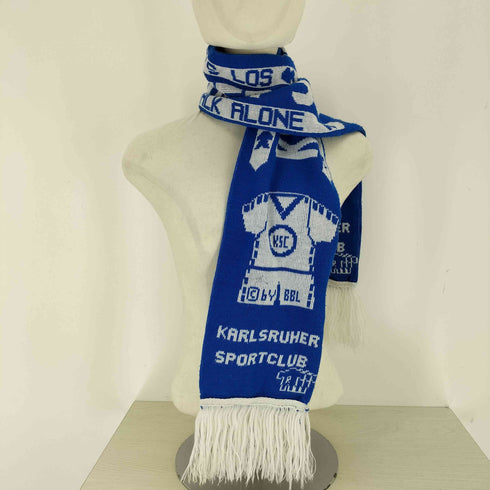 サッカーマフラー フリンジ メンズ