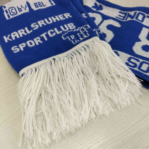 サッカーマフラー フリンジ メンズ