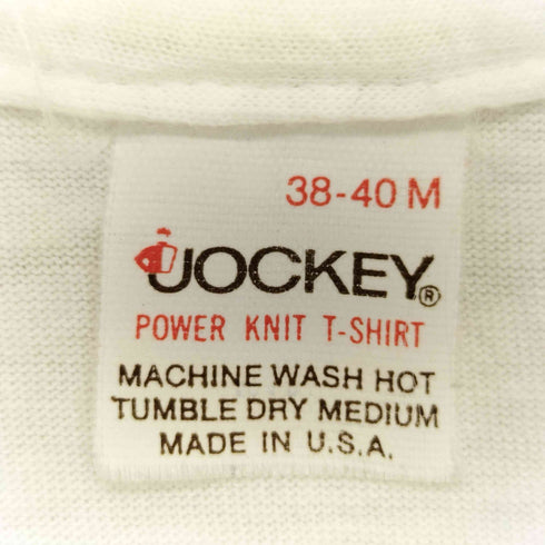 JOCKEYボディ VICTORY 袖裾シングルステッチTシャツ メンズ import:M