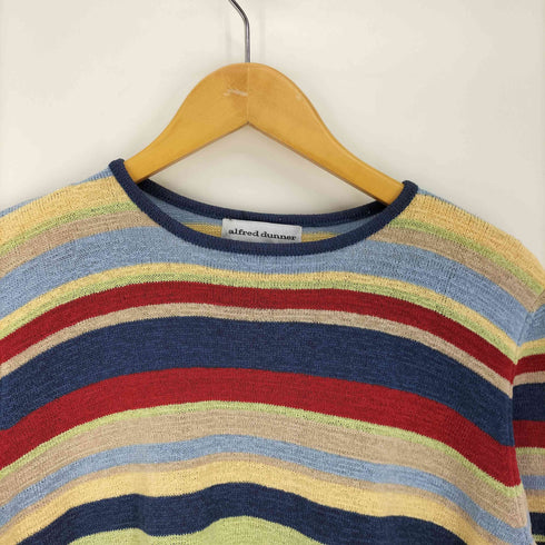 アルフレッドダナー ALFRED DUNNER ボーダーニットソー レディース PETITE