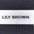 リリーブラウン Lily Brown カットアウトチャイナディテールニット レディース FREE