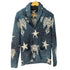 デニムアンドサプライラルフローレン DENIM&SUPPLY RALPH LAUREN ショールカラー 総柄 カーディガン メンズ import:S
