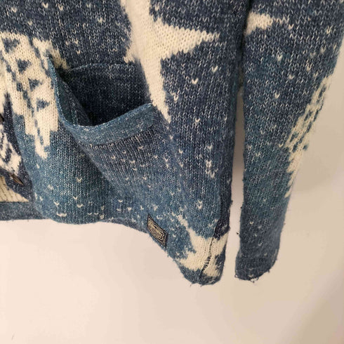 デニムアンドサプライラルフローレン DENIM&SUPPLY RALPH LAUREN ショールカラー 総柄 カーディガン メンズ import:S