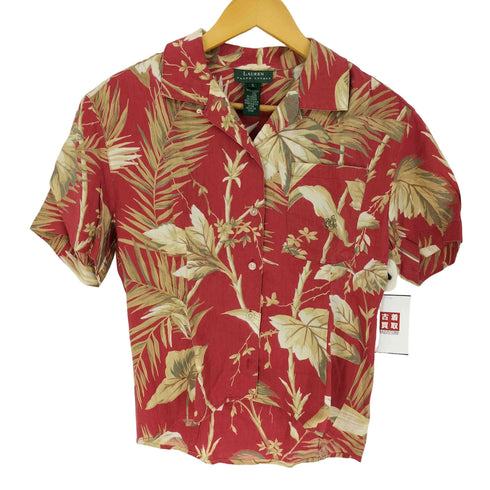 ローレンラルフローレン LAUREN RALPH LAUREN アロハシャツ レディース import:S