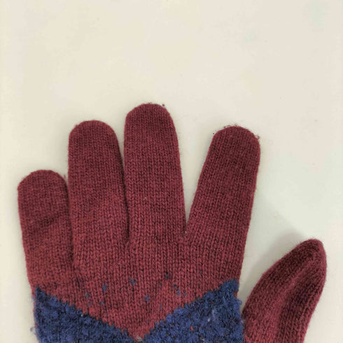 ヴィヴィアンウエストウッド Vivienne Westwood アーガイル柄 オーブ刺繍 手袋 レディース