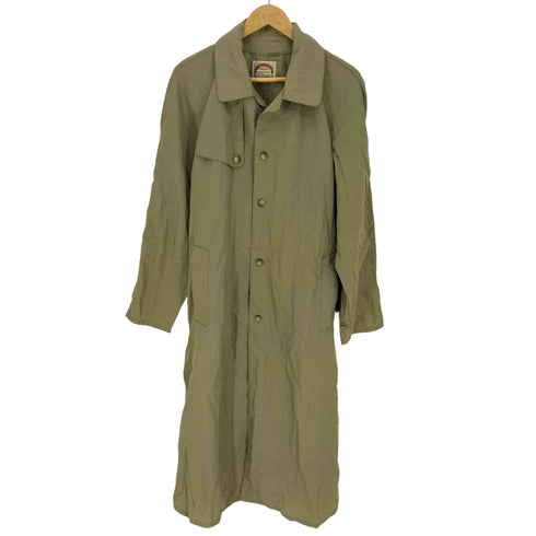 バナナリパブリック BANANA REPUBLIC 80S OLD 旧タグ バナナタグ エポレット付き ナイロン トレンチコート メンズ import:S