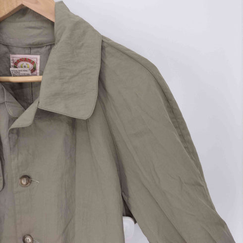 バナナリパブリック BANANA REPUBLIC 80S OLD 旧タグ バナナタグ エポレット付き ナイロン トレンチコート メンズ import:S