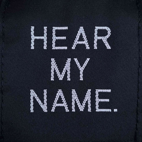 HEAR MY NAME カレッジプリント クルーネックスウェット メンズ JPN:XXL