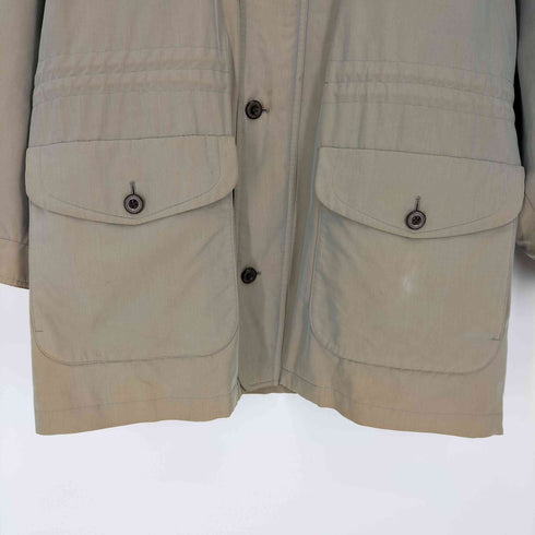 バーバリーズ BURBERRYS 80-90S 玉蟲 玉虫 ハンティング ハーフコート メンズ import:L
