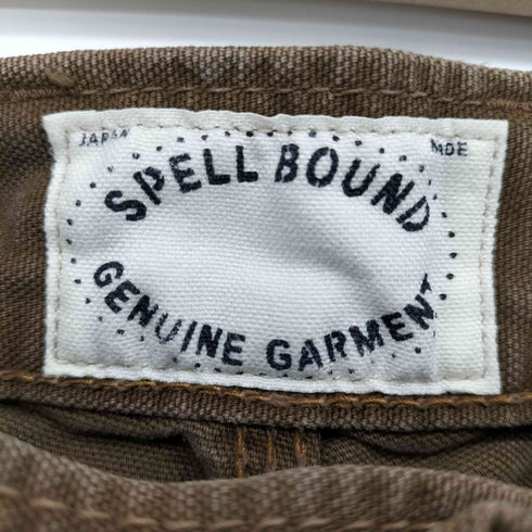 スペルバウンド SPELLBOUND ダック キャンバス コーデュロイ 切替 ワーク パンツ メンズ JPN:M